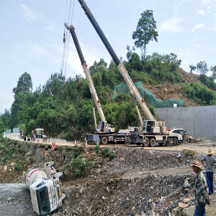 丽水丽水24小时应急道路救援吊装吊装现场实拍